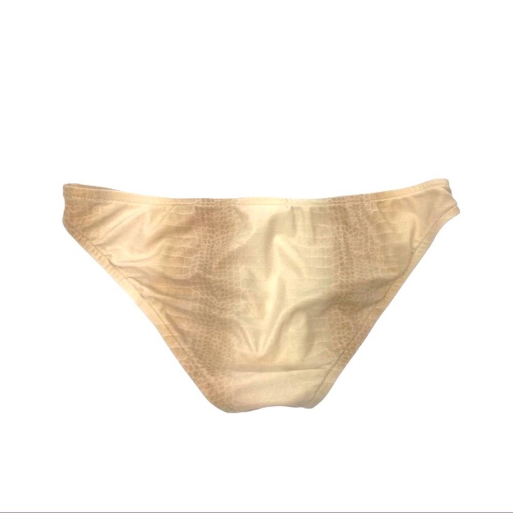 L*Space Python Bikini Sparkle Golden Small Medium - image 4